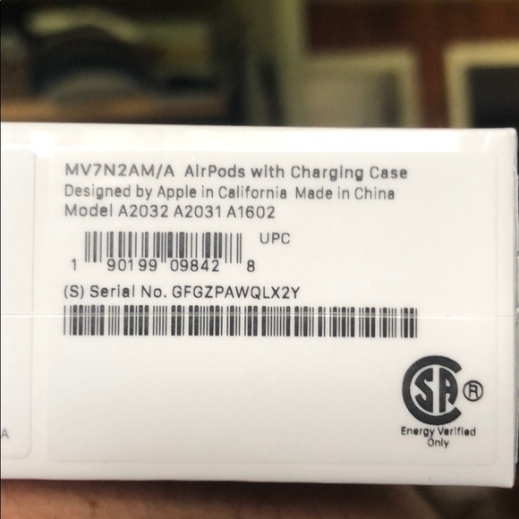 Brand New AirPods with Charging Case - UNOPENED!